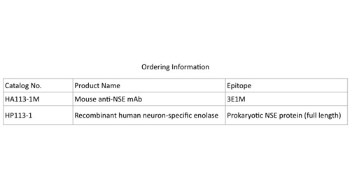 الخلايا العصبية محددة Enolase ، NSE (NSE)